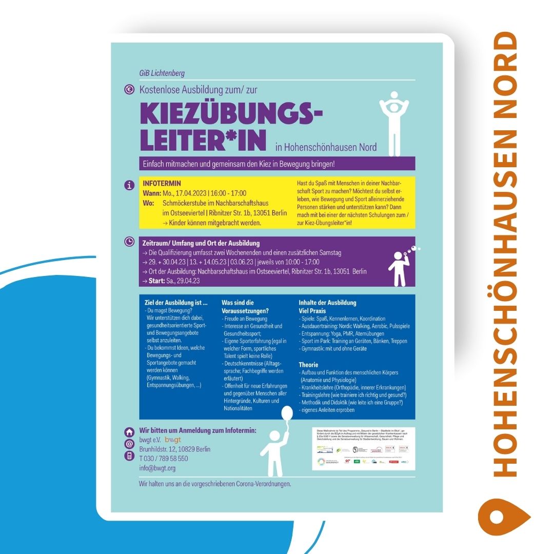 Kostenlose Ausbildung zum/ zur in Hohenschönhausen Nord