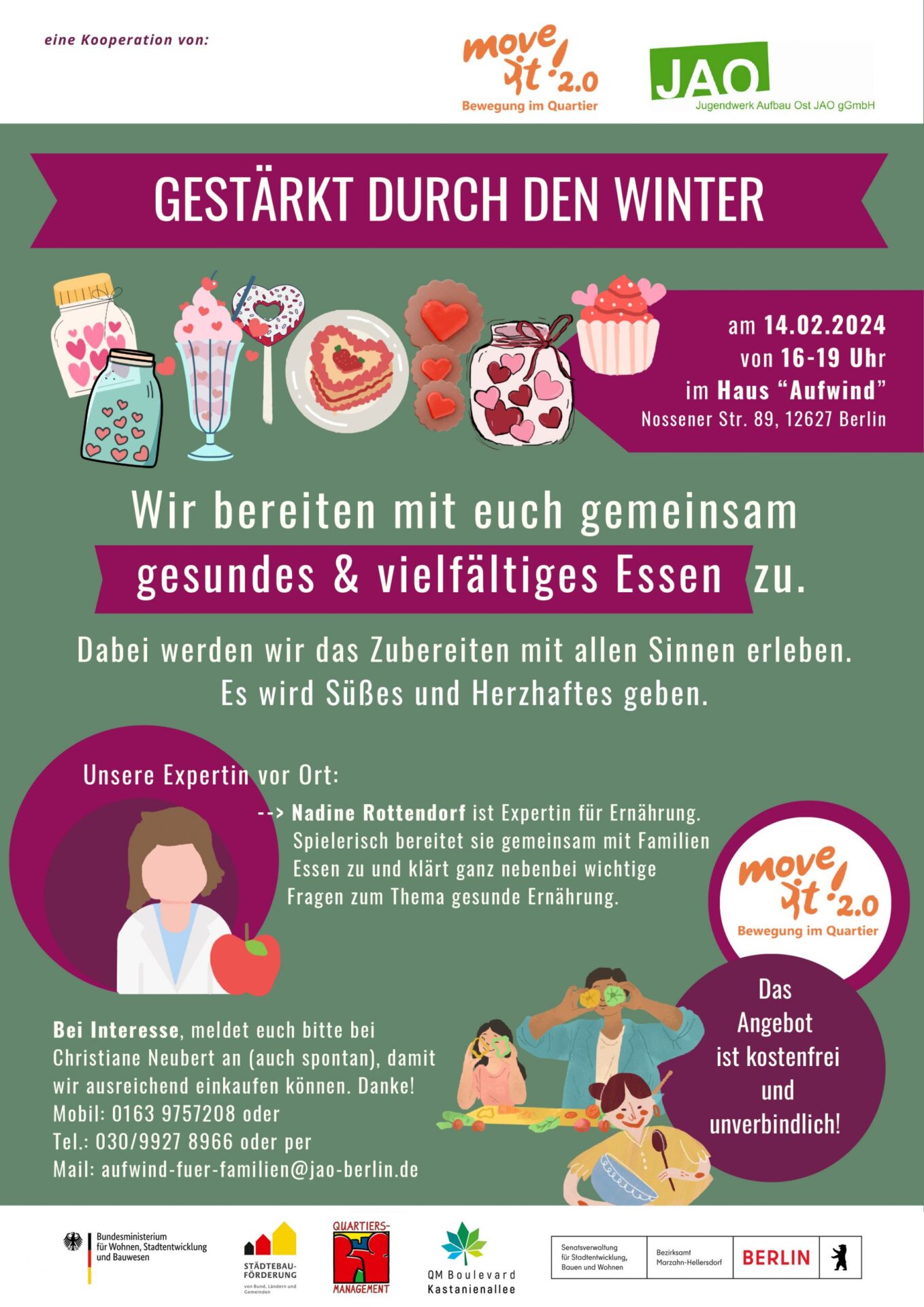 Gestärkt durch den Winter Plakat