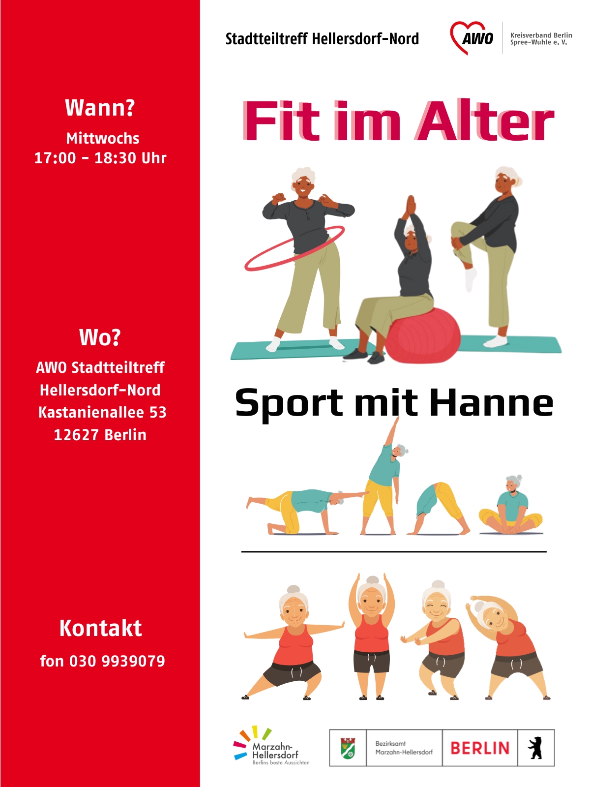 fit im alter im AWO Stadtteiltreff Hellersdorf-Nord