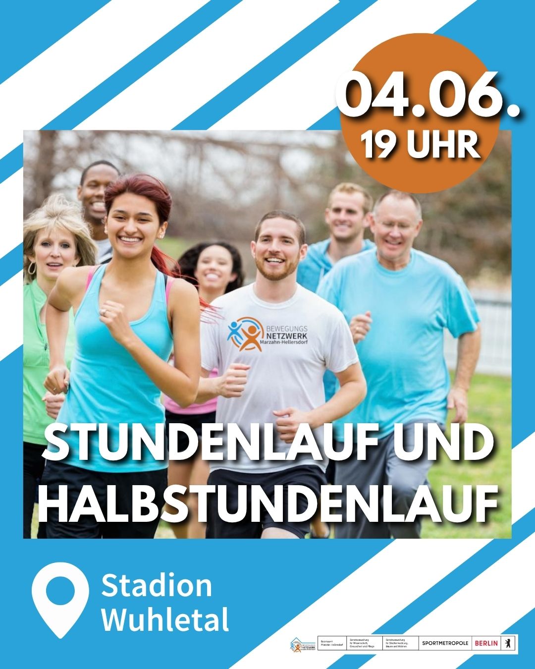 Tag des Laufens mit dem ACB im Stadion Wuhletal!