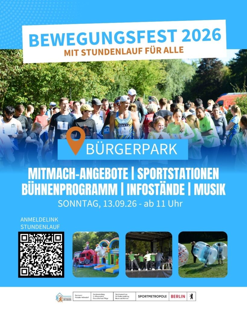 Bewegungsfest plakat
