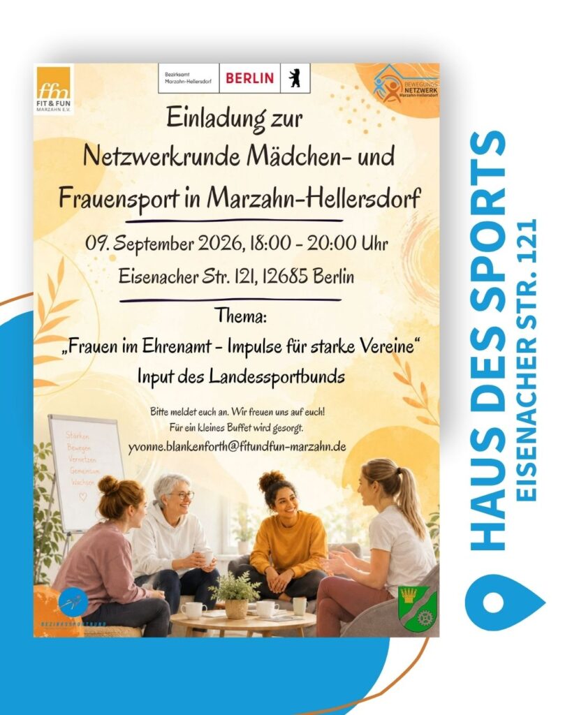 Beitragsbild Netzwerkrunde Frauen plakat
